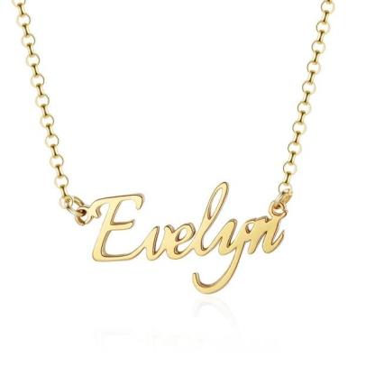 Personalized Necklace Custom 1 Name Necklace Gift For Women