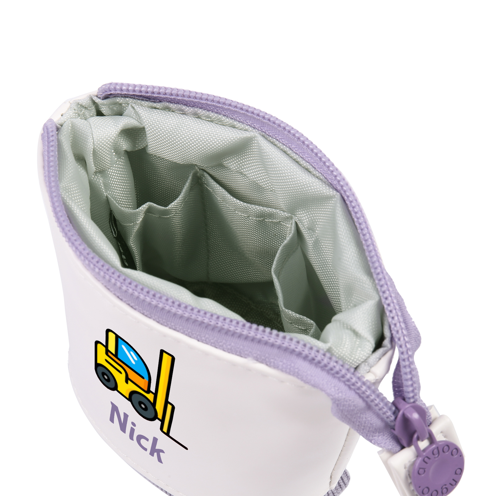 Personalized Name And Truck Pencil Case For Boys And Girls Back To School Gift