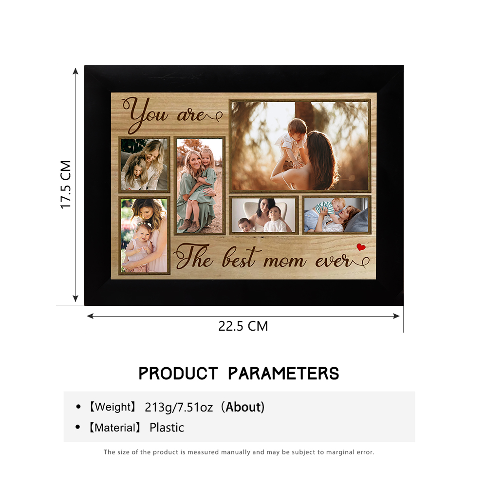 Photo-Personalized Frame Set With Night Light Custom Gift For Family