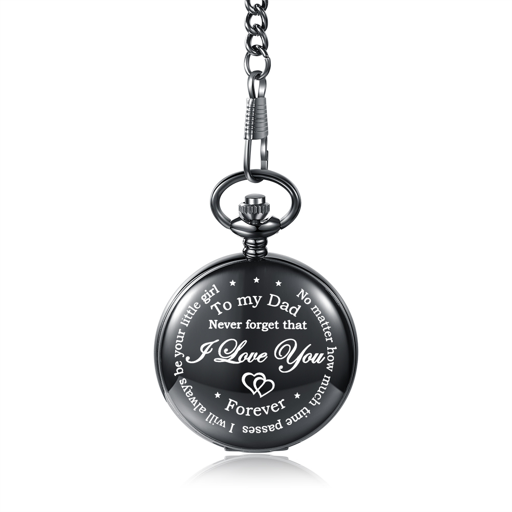 To My Dad-Pocket Watch Gifts for Father