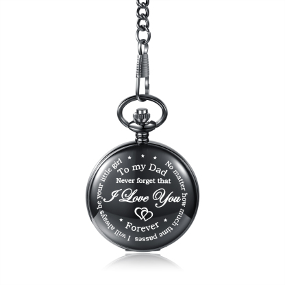 To My Dad-Pocket Watch Gifts for Father