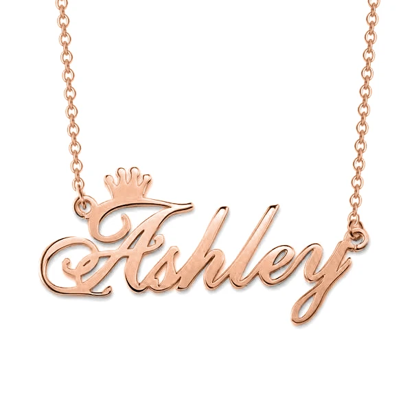Personalized Necklace Custom 1 Name Necklace Gift For Women