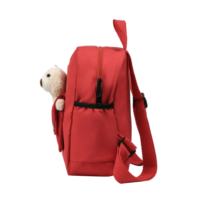 Personalized Bear Style School Bag Customized Name Canvas Kids Backpack Back to School Gift