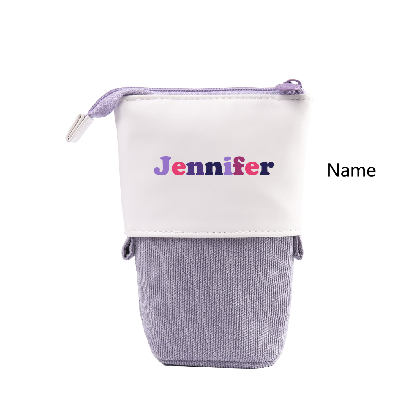 Personalized Pencil Case Custom Name Pen Pouch Back To School Gift for Boys Girls