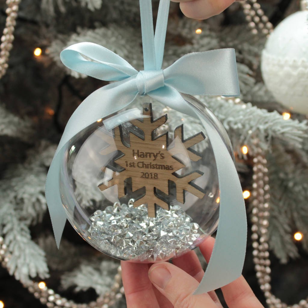Personalized Christmas Gift Custom Message Decoration Ball Christmas Ornament For your Family