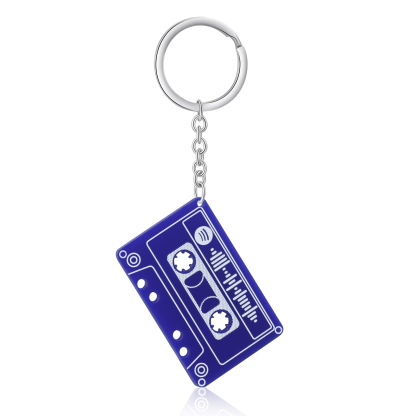 Personalized Music Spotify Code Keychain Gifts For Her