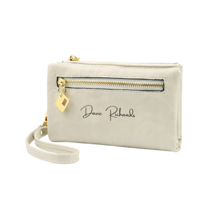 Personalized Photo & Text PU Leather Wallet Coin Purse Three Colors Available Gift for Her