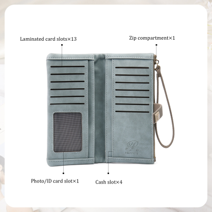 Personalized Exquisite Women'S Wallet Customized Letter And Name Zipper Wallet For Grandma