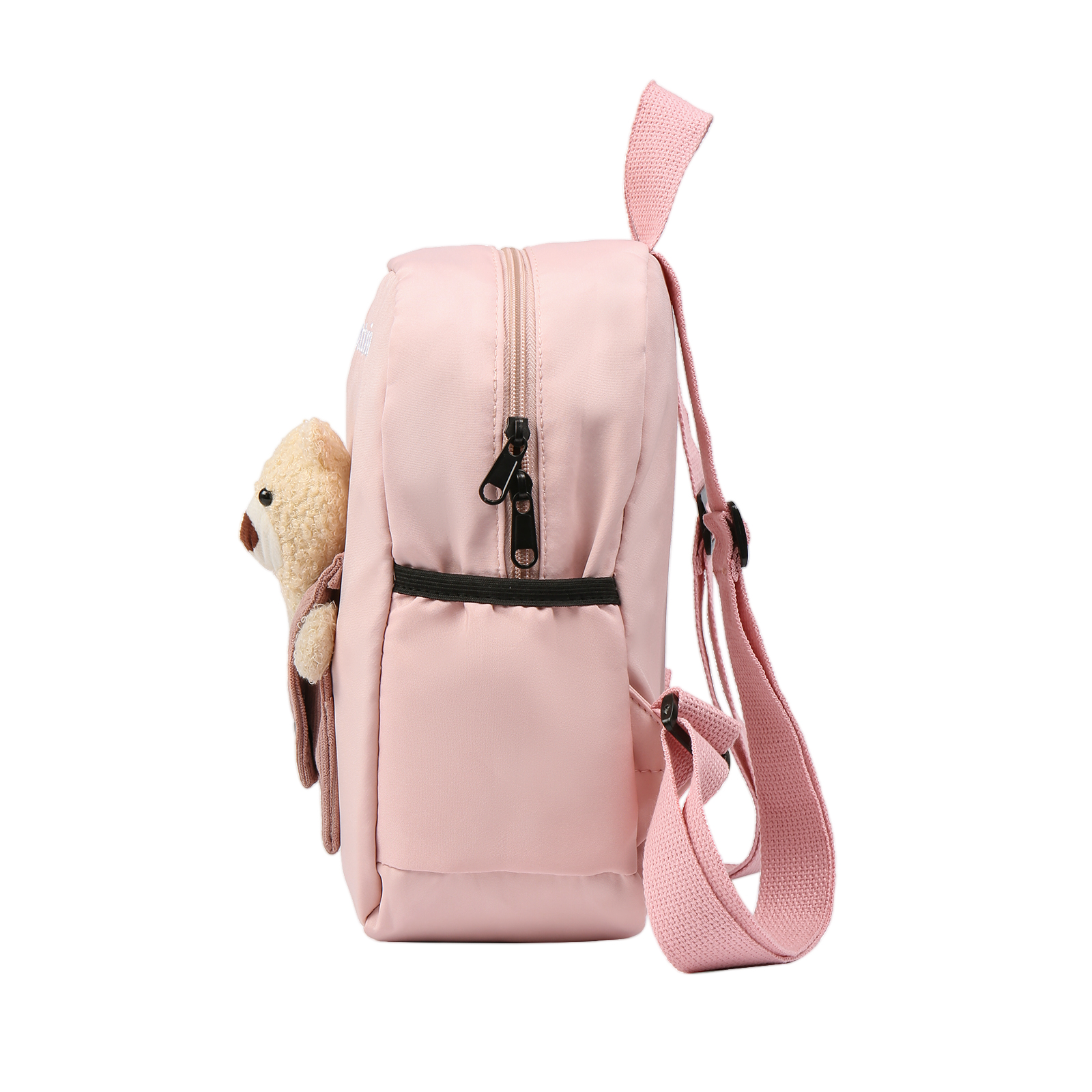 Personalized Bear Style School Bag Customized Name Canvas Kids Backpack Back to School Gift