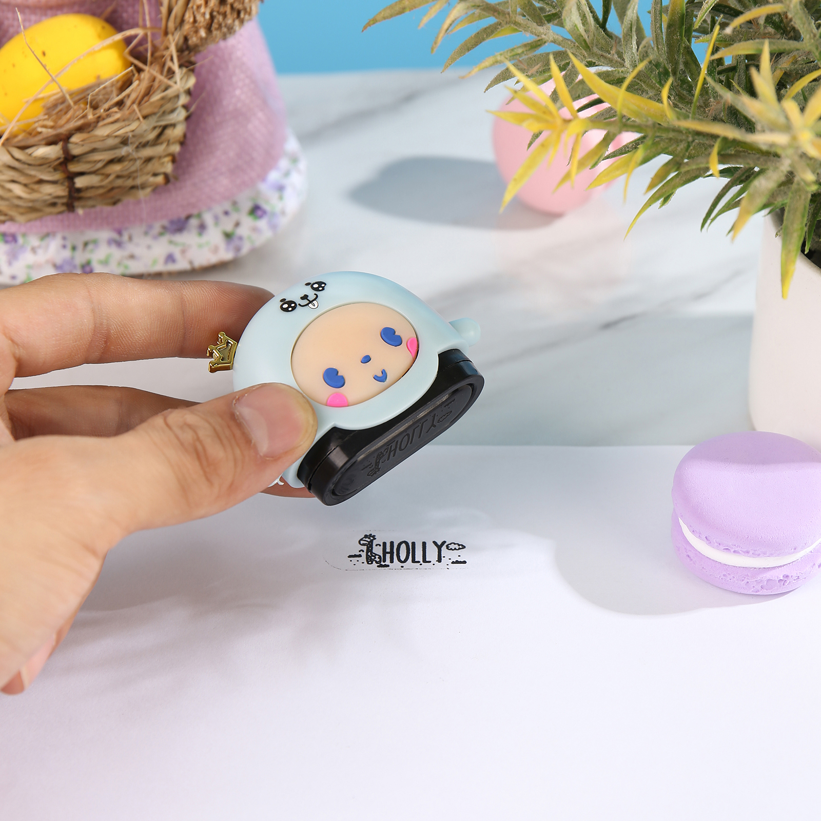 STAMP-BABY LIGHT Personalized Name Stamps Back To School Gift For Boys/Girls