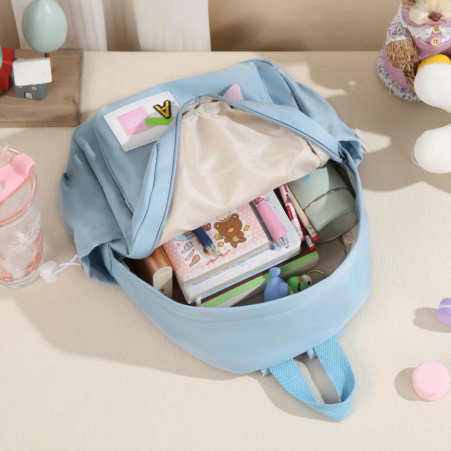 Personalized Nylon Polyester Children's Custom Name Backpack Back to School Gift