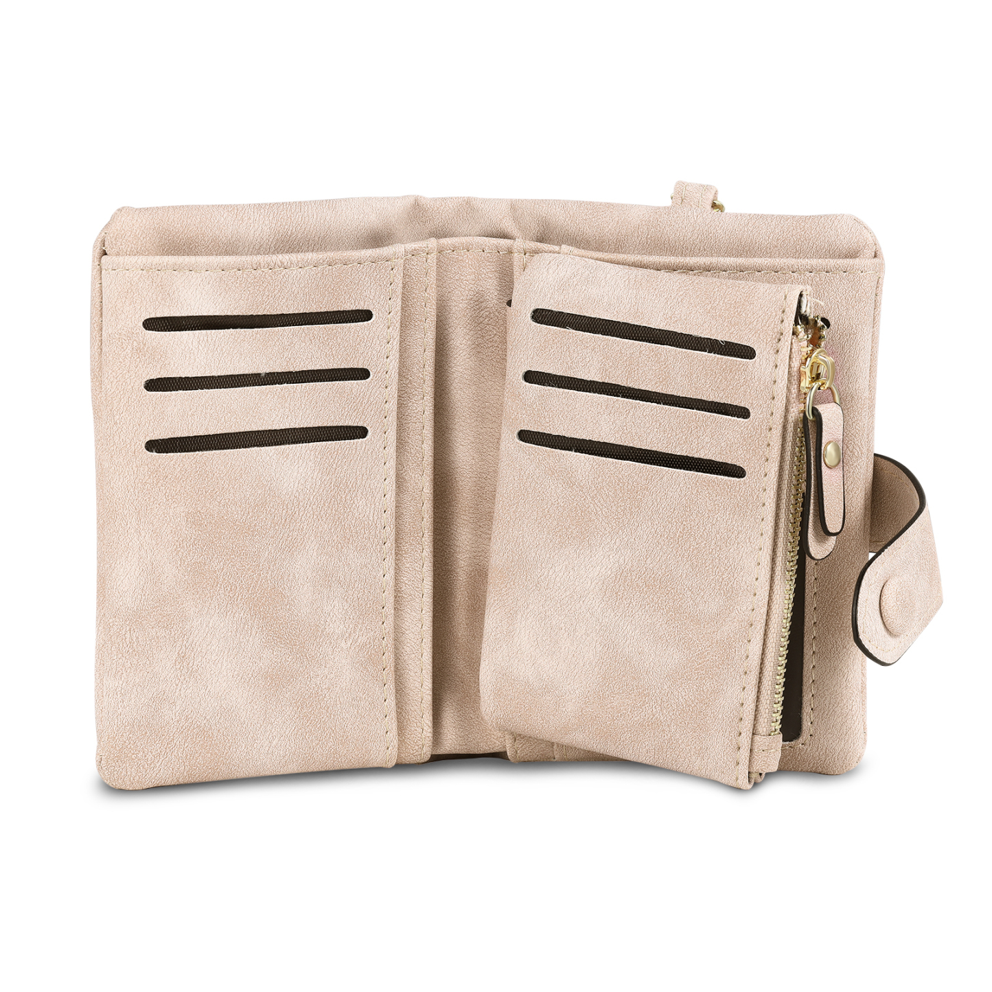 Pink Color Personalized Birthday Flower Leather Wallet Engraving Name Wallet Gifts for Women