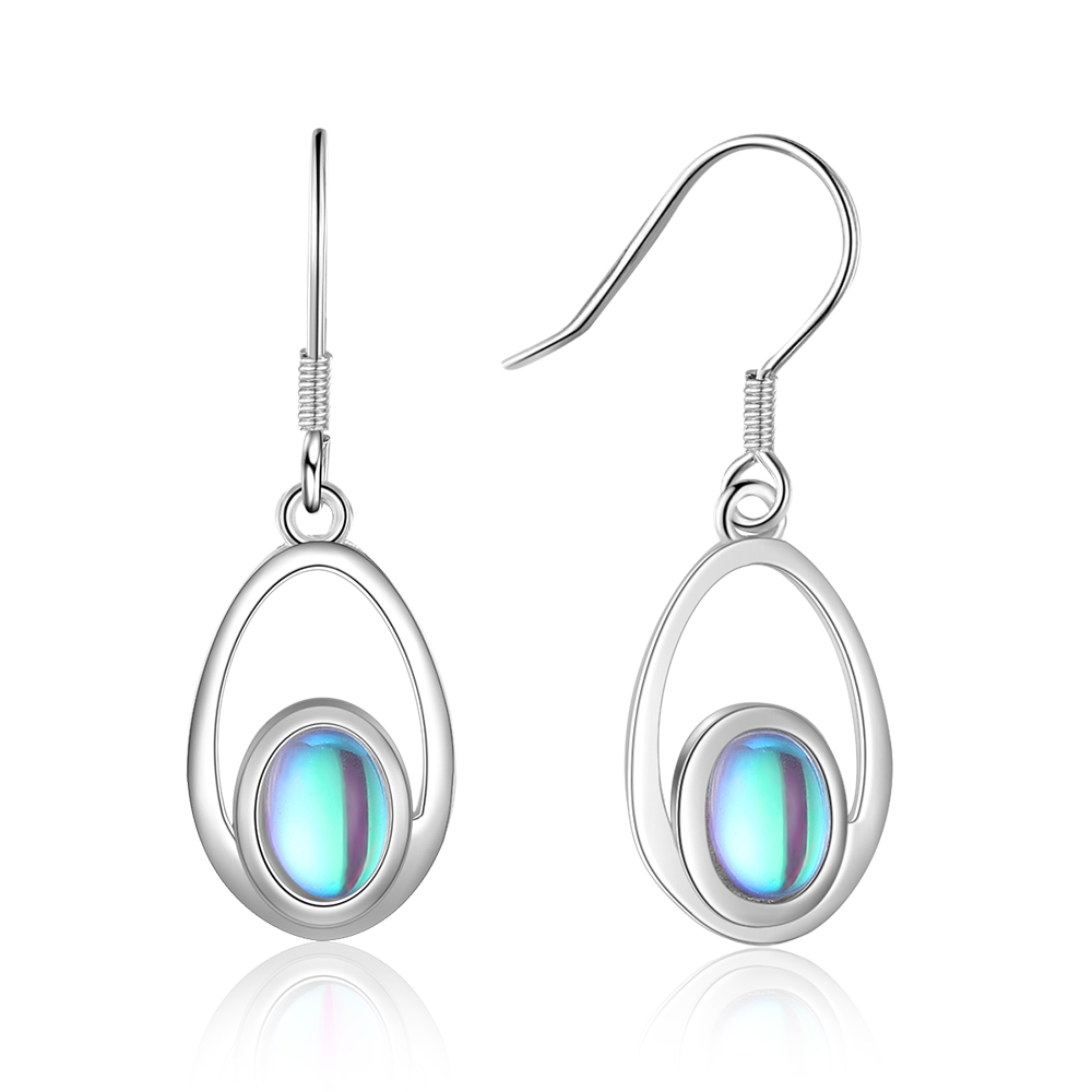 Water Drop Moonstone Earings for Women