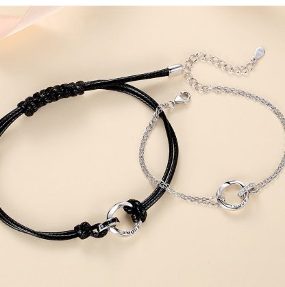 Personalized Couple Bracelets Custom Names Matching Bracelet Love Gifts