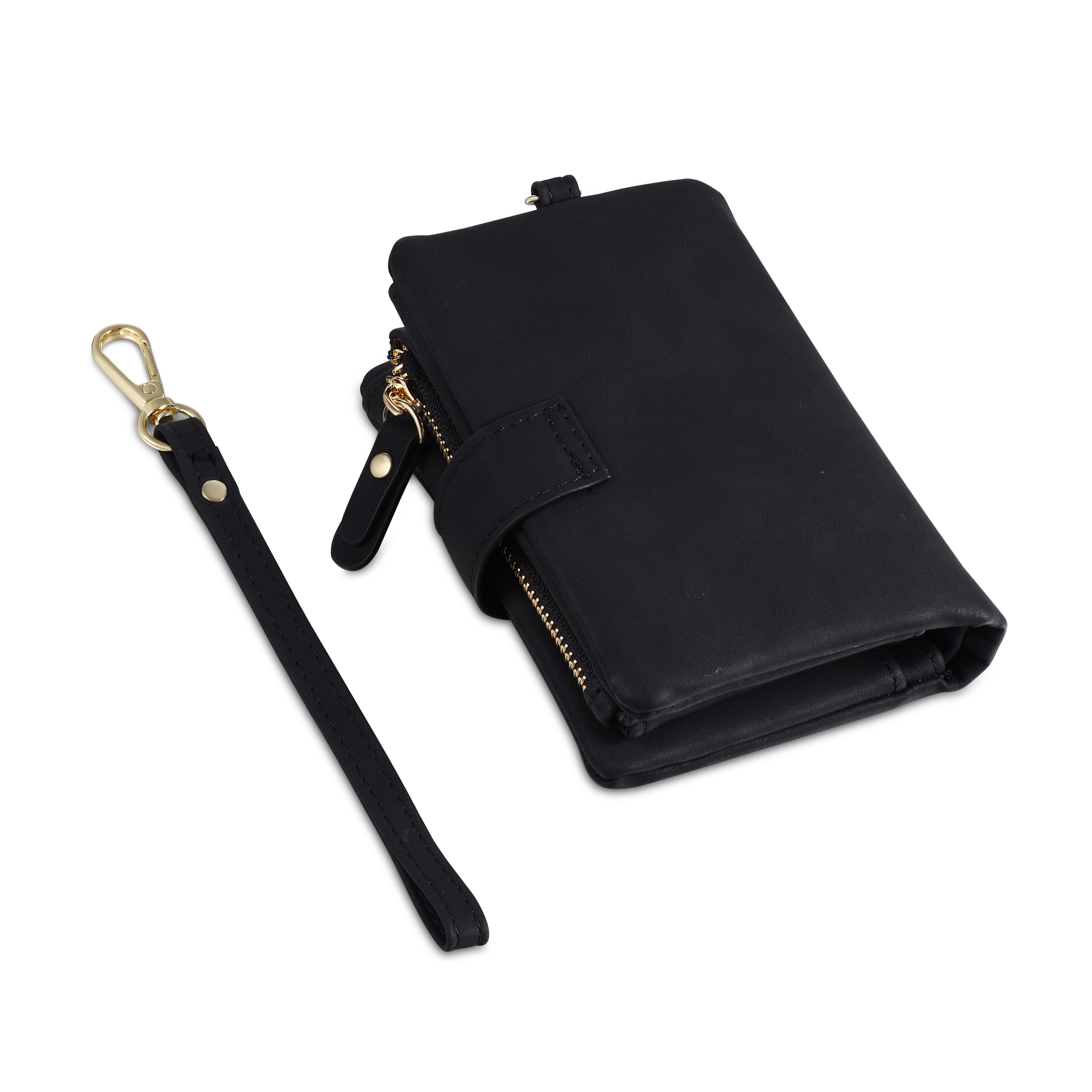 Black Color Personalized Birthday Flower Leather Wallet Engraving Name Wallet Gifts for Women