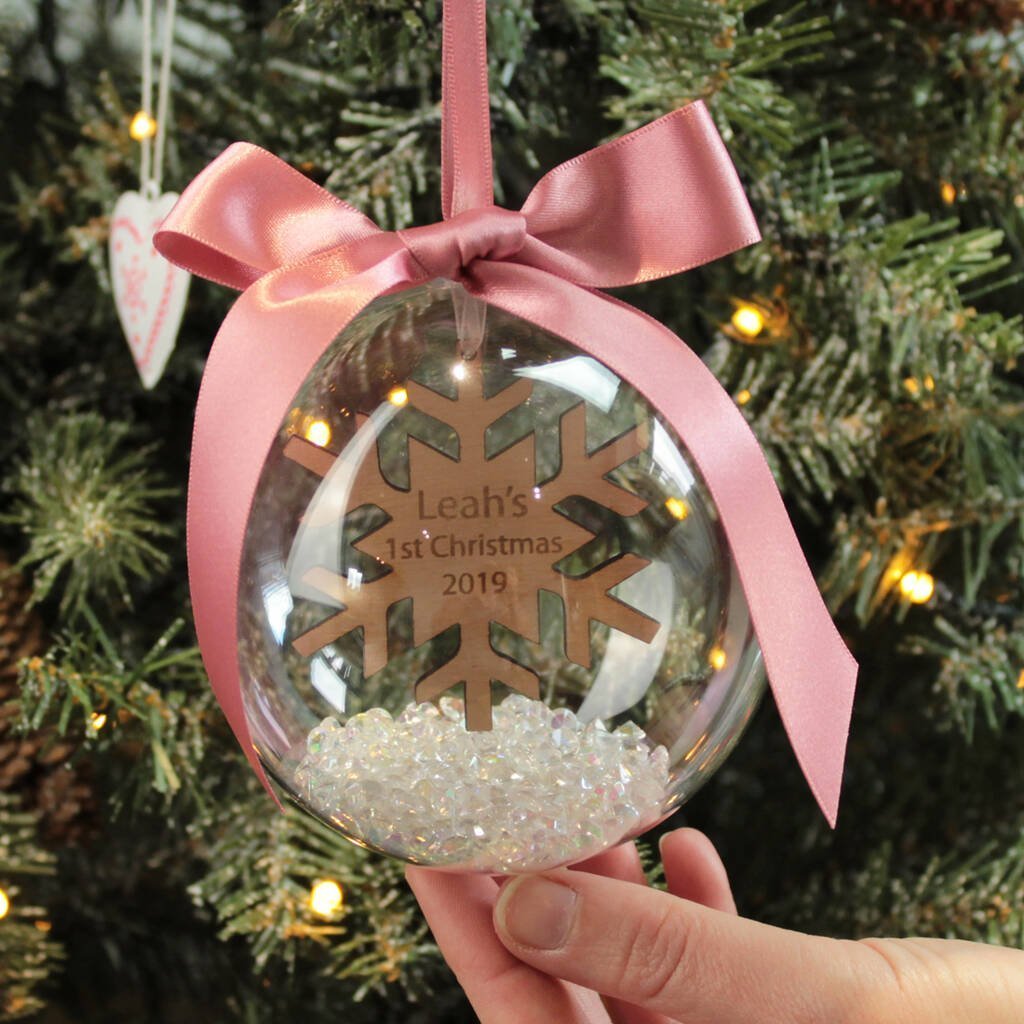 Personalized Christmas Gift Custom Message Decoration Ball Christmas Ornament For your Family