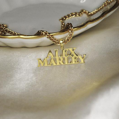 Personalized Necklace Custom 2 Names Necklace Gift For Women