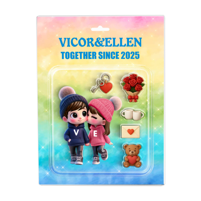 Personalized Acrylic Plaque for Couples Custom with Name and Years