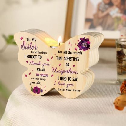 Butterfly Wooden Home Decor - Best Friend Christmas Gift | Jessemade