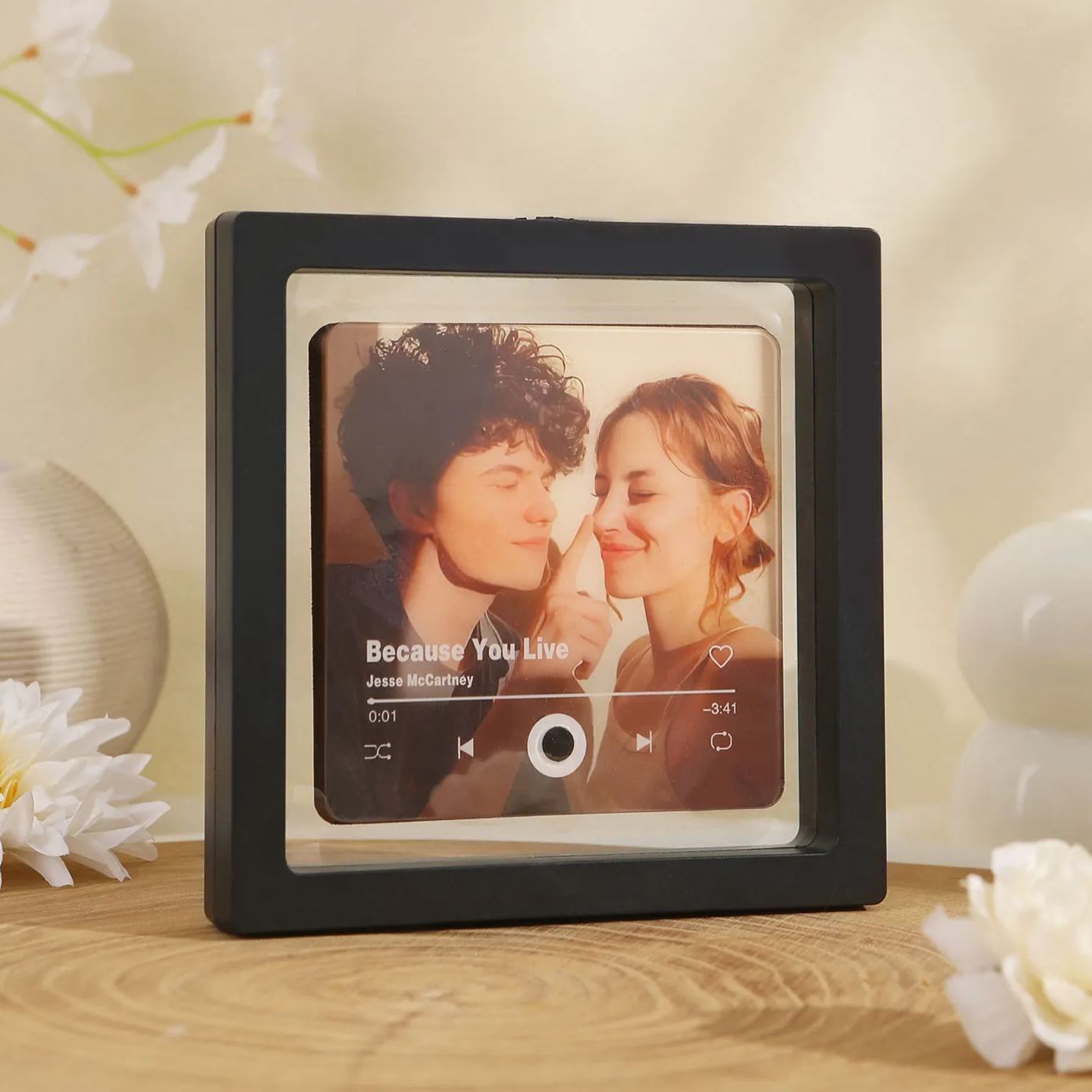 Personalised Music Album Fridge Magnet - Play Songs & Adjustable Volume | Jessemade