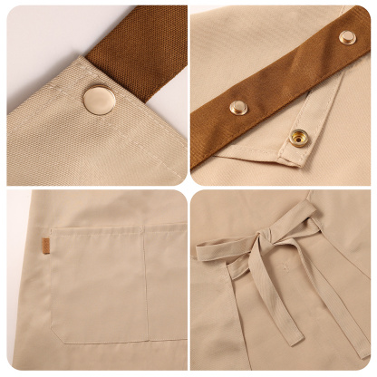 Personalized Floral Kitchen Apron Holding Hands Custom with 2–7 Names Gift for Mom or Grandma