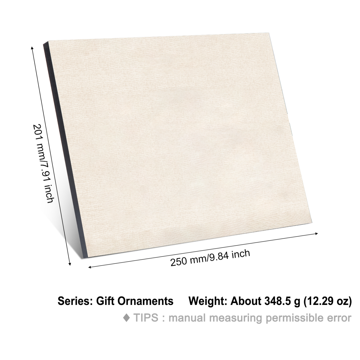 Personalized Wooden Pebble Family Picture Board Frame with Names Gift or Family