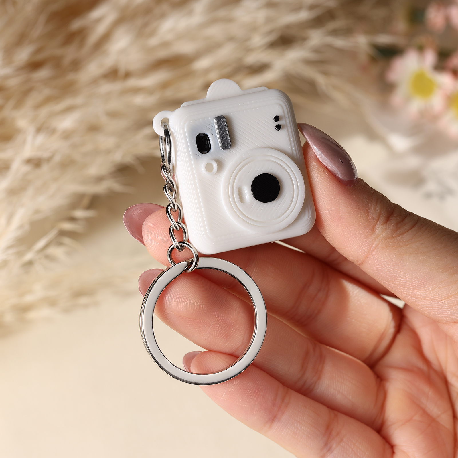 Personalized Mini Camera Keychain Custom With A Pull-Out Photo