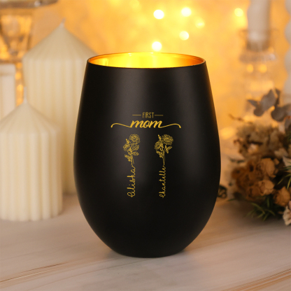 Personalized night light gift with LED candle holder for Mom – birthday, Mother’s Day, thank-you gift for Mom, Grandma, Grandmother | Chain making