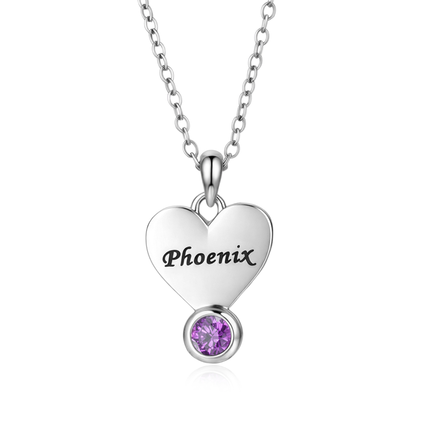 Personalized Necklace With Vertical Hearts Pendant Custom with 1-5 Names And Birthstones Gift For Mom Or Girlfriend personal gift for mom or girlfriend, women’s jewelry, birthday gift, Mother’s Day g
